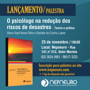 Livro sobre atua��o de psic�logos frente a cat�strofes ser� lan�ado em Goi�nia